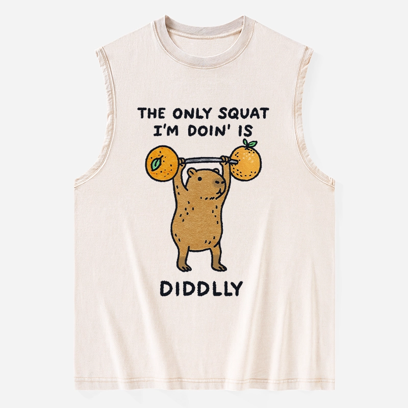 Tokyo-Tiger Diddly Capybara Washed Tank