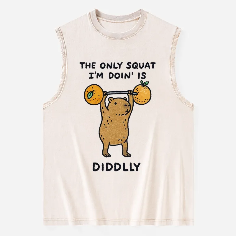 Tokyo-Tiger Diddly Capybara Washed Tank