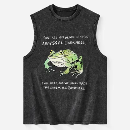 Tokyo-Tiger Support Your Frog Friends Washed Tank