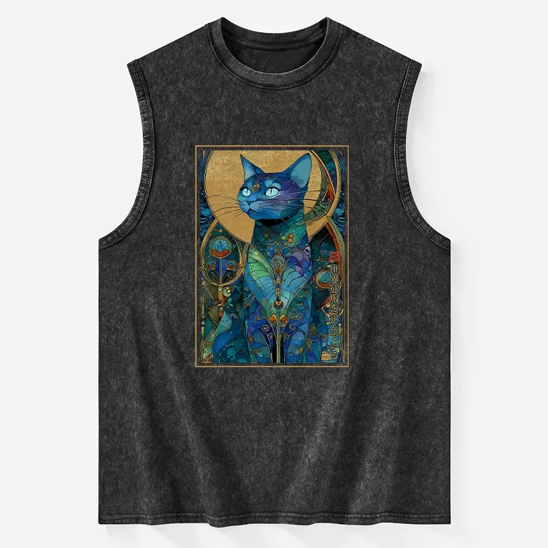 Tokyo-Tiger The Cat’s Plan To Rule Them All Washed Tank