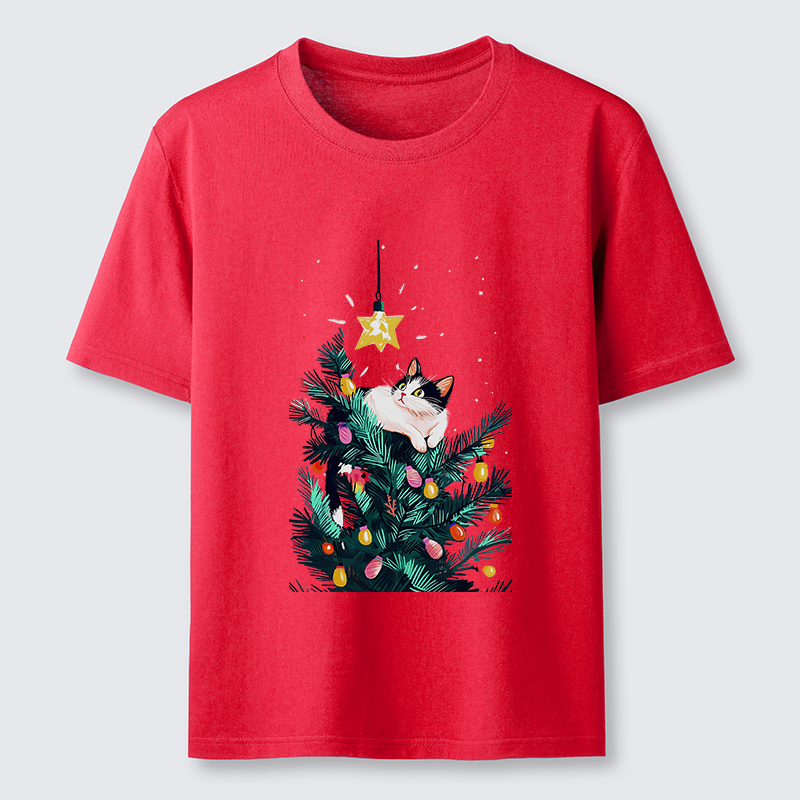Tokyo-Tiger Cute Christmas Cat Japan Classic T-Shirt