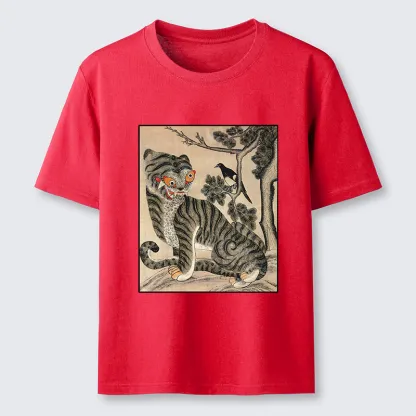 Tokyo-Tiger Tiger And Magpie Classic T-Shirt