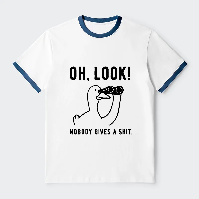 Tokyo-Tiger No One Cares About The Duck Trim T-Shirt