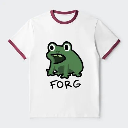 Tokyo-Tiger Funny Forg Japan Trim T-Shirt