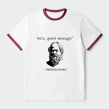 Tokyo-Tiger Mediocrates Meme Trim T-Shirt