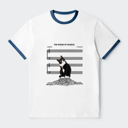 Tokyo-Tiger The Sound Of Silence Trim T-Shirt