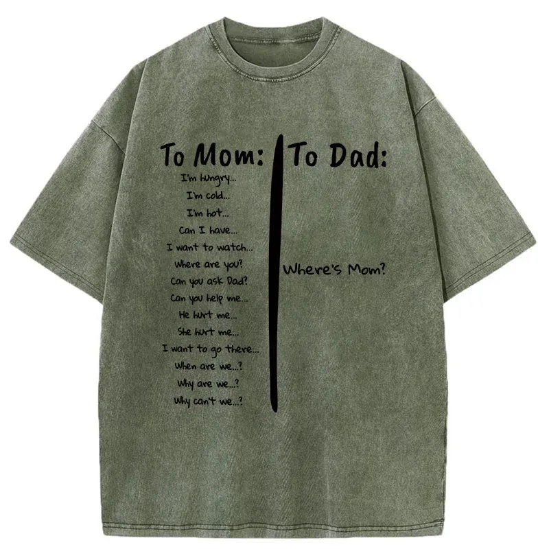 Tokyo-Tiger Conversations With Parents Washed T-Shirt