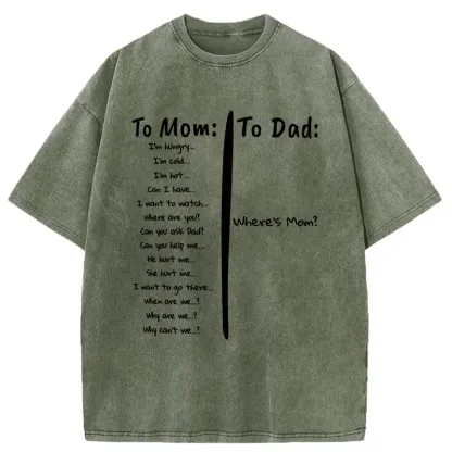 Tokyo-Tiger Conversations With Parents Washed T-Shirt