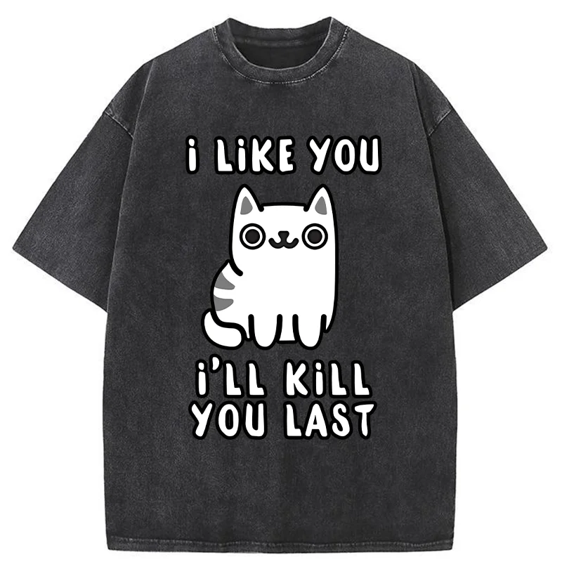 Tokyo-Tiger Cats And Humans Have A Love-hate Relationship Washed T-Shirt