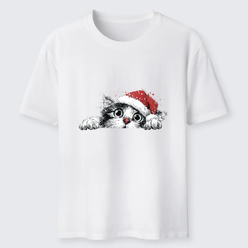 Tokyo-Tiger The Curious Christmas Cat Classic T-Shirt