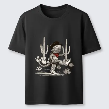 Tokyo-Tiger Cowboy Of The Desert Classic T-Shirt