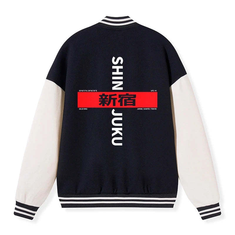 Tokyo-Tiger Shinjuku Prefecture Japan Embroidery Varsity Jacket Sale