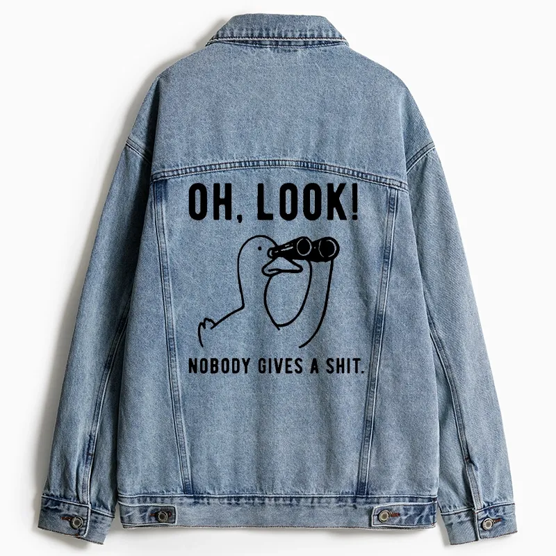 Tokyo-Tiger No One Cares About The Duck Jean Jacket