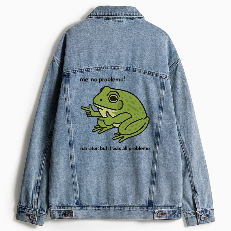 Tokyo-Tiger Hyphenated Funny Jean Jacket