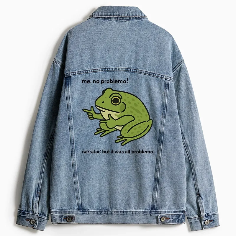 Tokyo-Tiger Hyphenated Funny Jean Jacket
