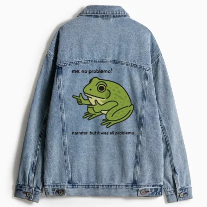 Tokyo-Tiger Hyphenated Funny Jean Jacket