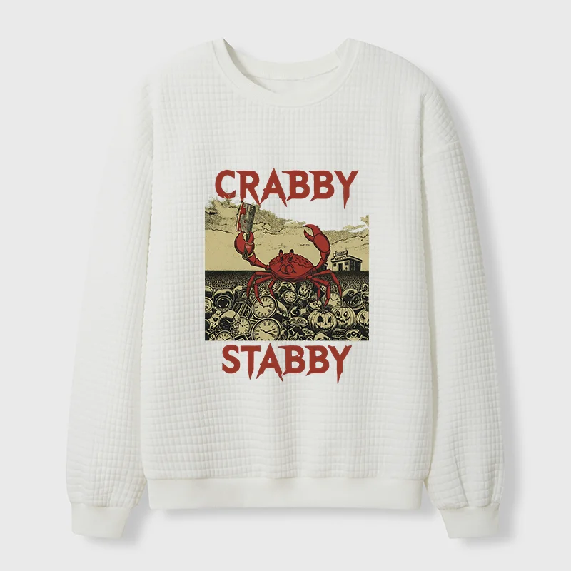 Tokyo-Tiger Angry Crab Waffle Sweatshirt