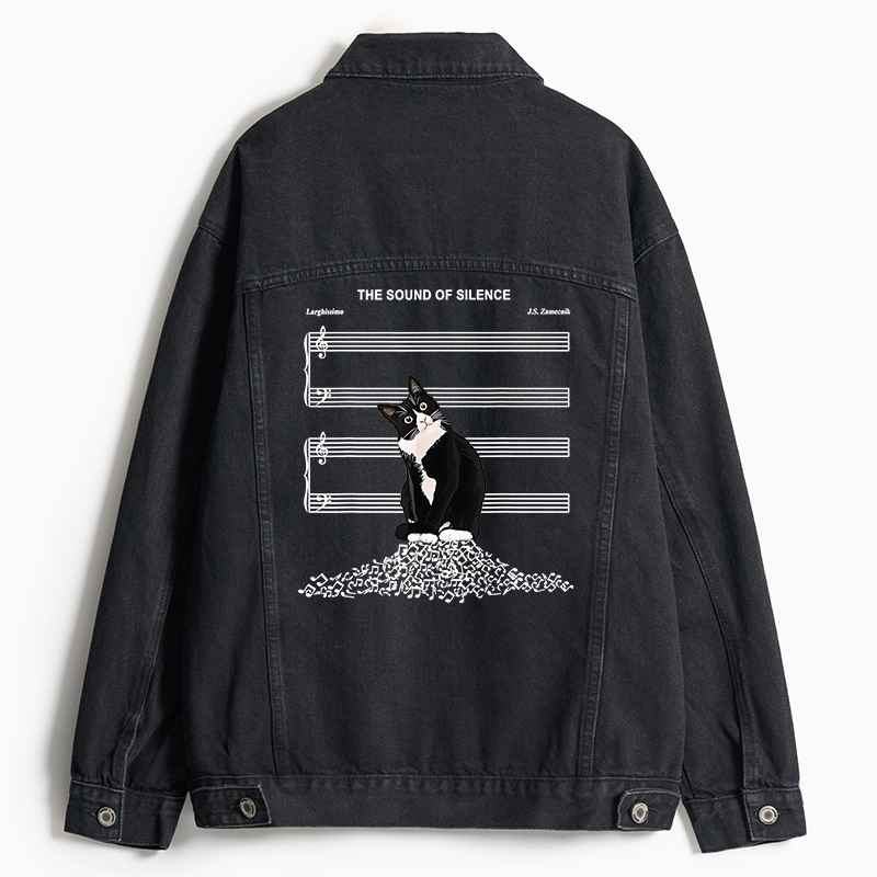 Tokyo-Tiger The Sound Of Silence Jean Jacket