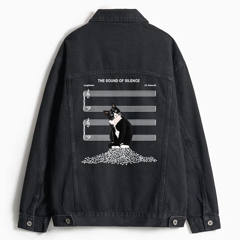 Tokyo-Tiger The Sound Of Silence Jean Jacket