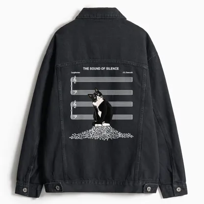 Tokyo-Tiger The Sound Of Silence Jean Jacket