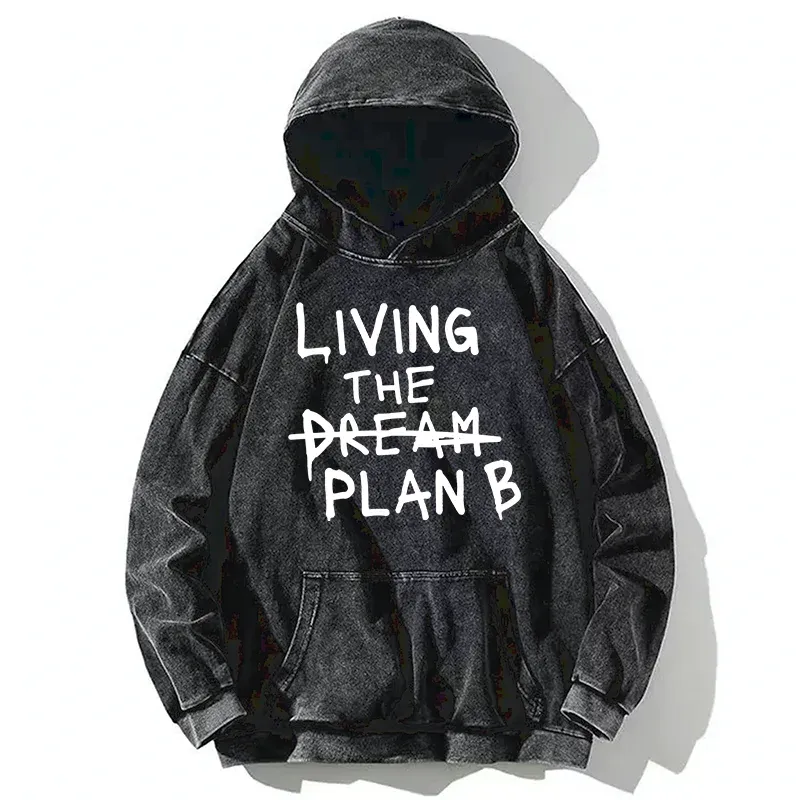 Tokyo-Tiger Implement Plan B Washed Hoodie