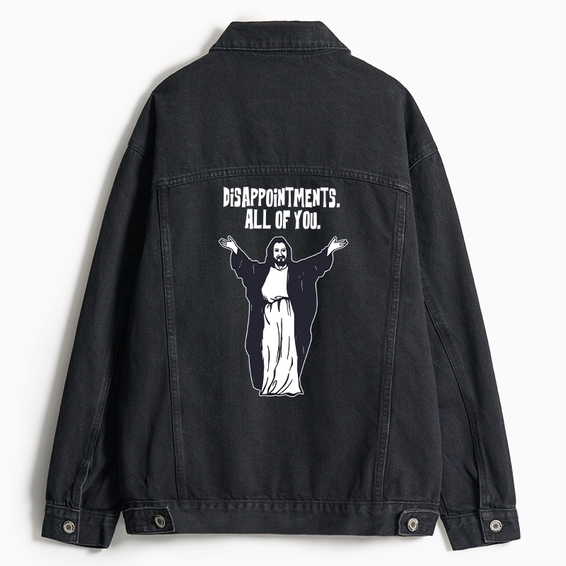 Tokyo-Tiger God Gives Disappointment Jean Jacket