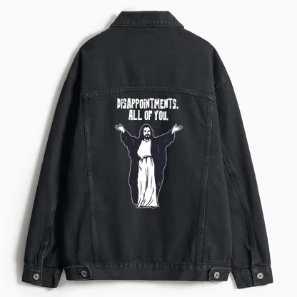 Tokyo-Tiger God Gives Disappointment Jean Jacket