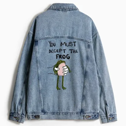 Tokyo-Tiger Accept This Frog Jean Jacket