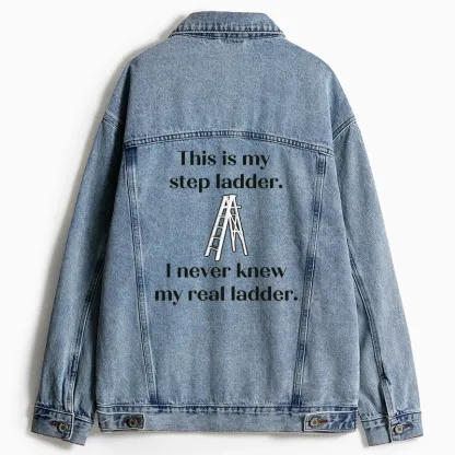 Tokyo-Tiger A Real Ladder Funny Jean Jacket