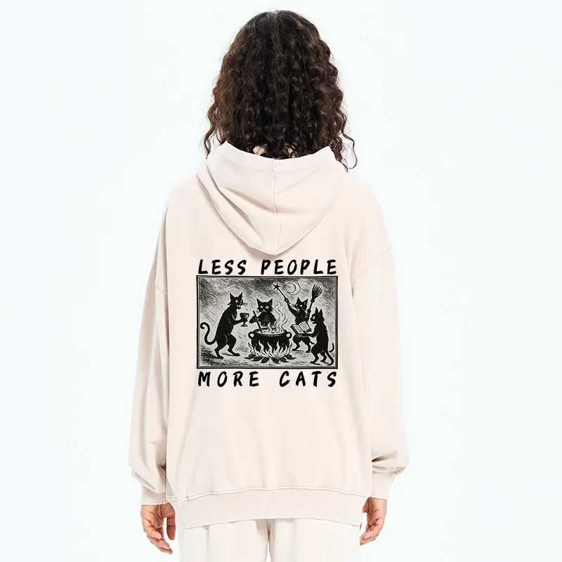 Tokyo-Tiger Cat Sacrifice Ceremony Washed Zip Hoodie