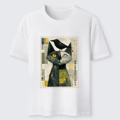 Tokyo-Tiger The Cat And The Crow Are Planning To Rule The World Classic T-Shirt