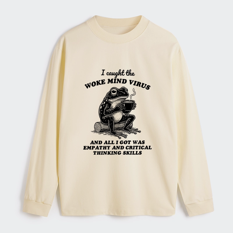 Tokyo-Tiger Awakened Thinking Virus Frog Classic Long Sleeve T-Shirt