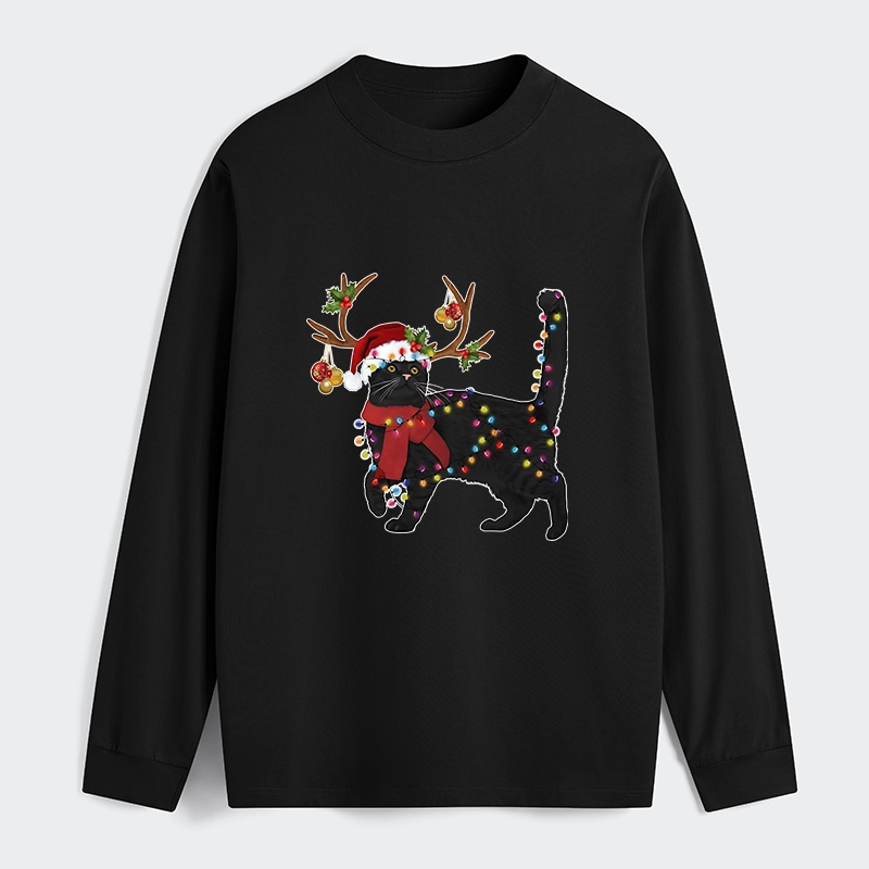 Tokyo-Tiger Christmas Black Cat Classic Long Sleeve T-Shirt