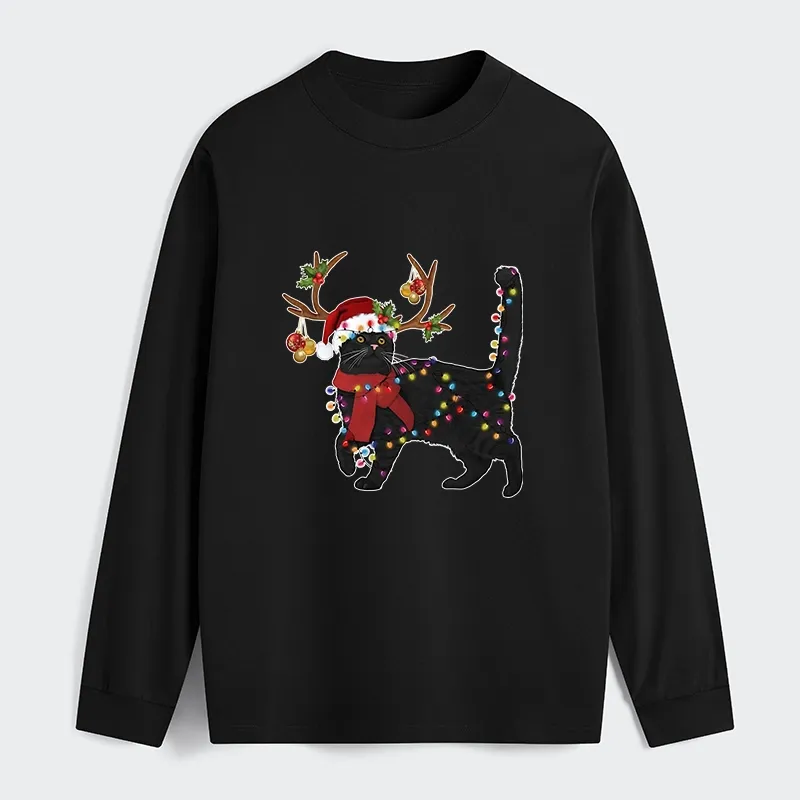 Tokyo-Tiger Christmas Black Cat Classic Long Sleeve T-Shirt