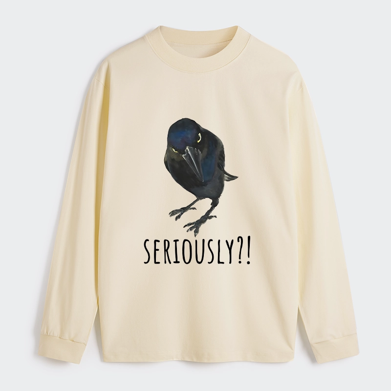 Tokyo-Tiger Raven's Question Classic Long Sleeve T-Shirt