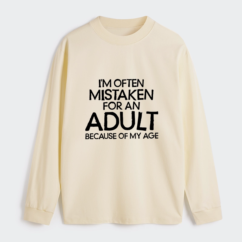 Tokyo-Tiger Old In Age But Young At Heart Classic Long Sleeve T-Shirt