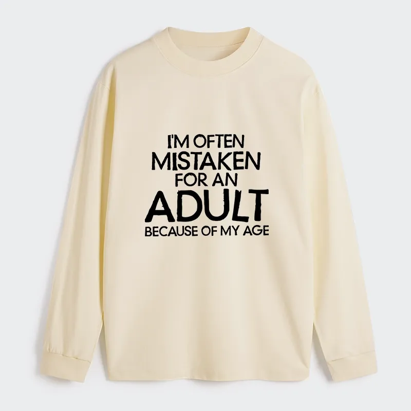 Tokyo-Tiger Old In Age But Young At Heart Classic Long Sleeve T-Shirt