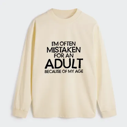 Tokyo-Tiger Old In Age But Young At Heart Classic Long Sleeve T-Shirt