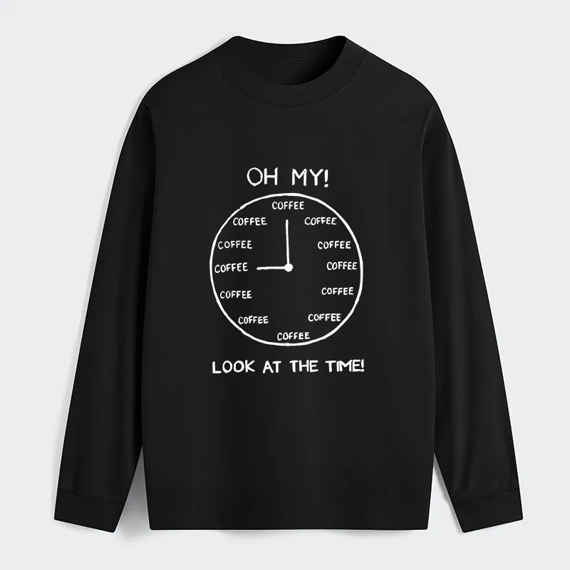 Tokyo-Tiger Coffee Time Classic Long Sleeve T-Shirt