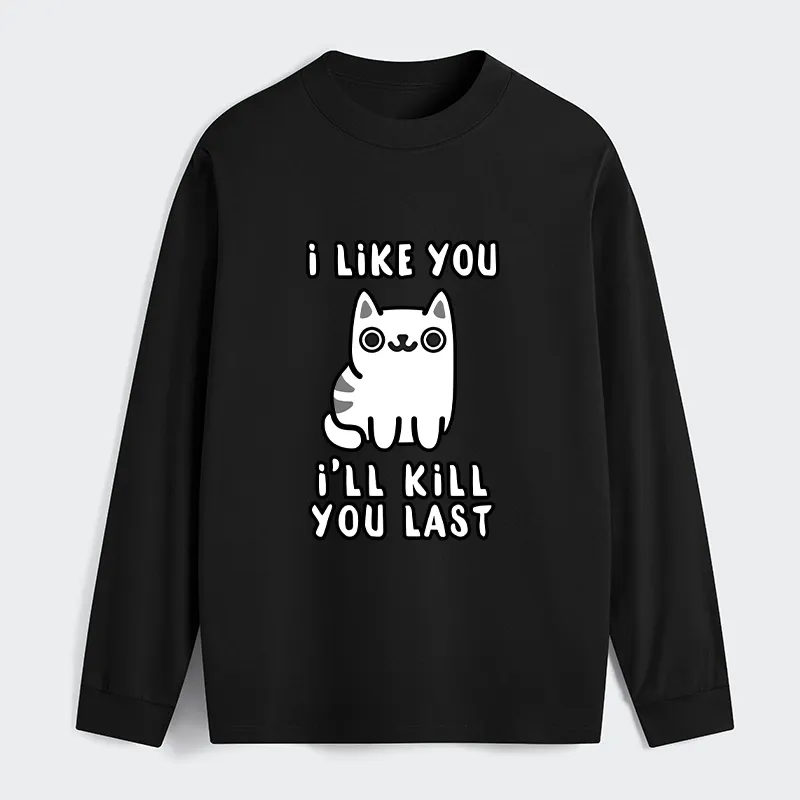 Tokyo-Tiger Cats And Humans Have A Love-hate Relationship Classic Long Sleeve T-Shirt