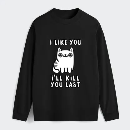 Tokyo-Tiger Cats And Humans Have A Love-hate Relationship Classic Long Sleeve T-Shirt