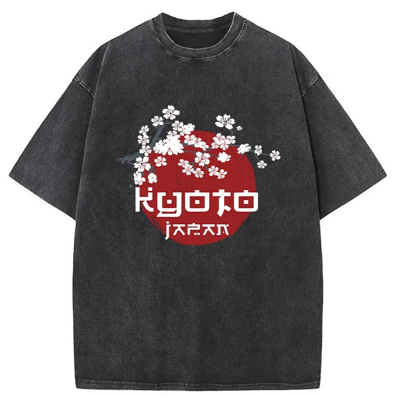 Tokyo-Tiger Tokyo Sakura Washed T-Shirt