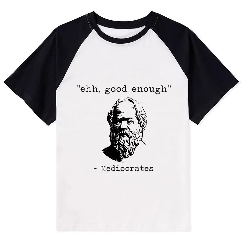 Tokyo-Tiger Mediocrates Meme Raglan T-shirt