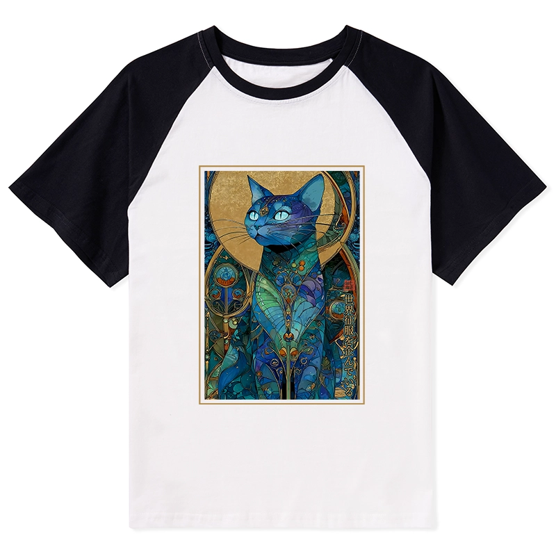 Tokyo-Tiger The Cat’s Plan To Rule Them All Raglan T-shirt