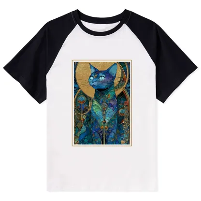 Tokyo-Tiger The Cat’s Plan To Rule Them All Raglan T-shirt