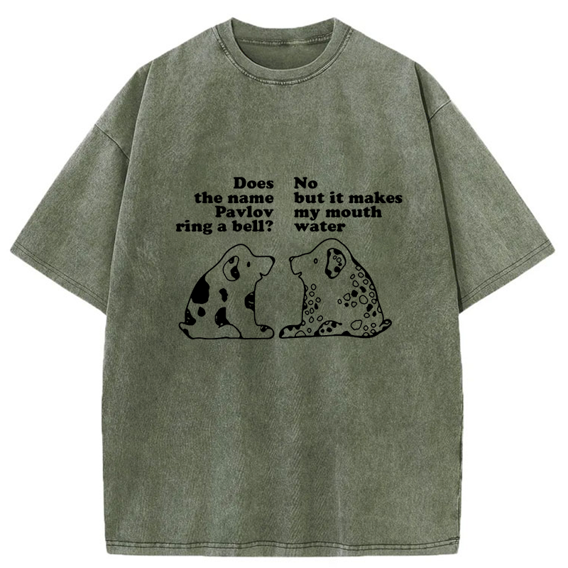 Tokyo-Tiger Pavlov's Dog Washed T-Shirt