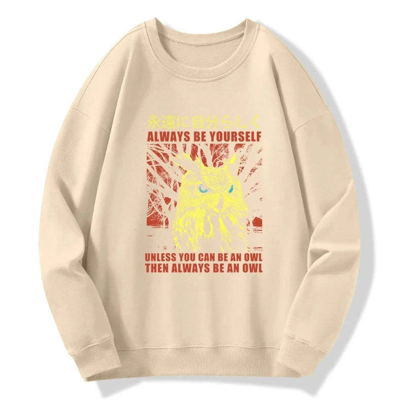 Tokyo-Tiger Always Be Yourself Japanese Sweatshirt