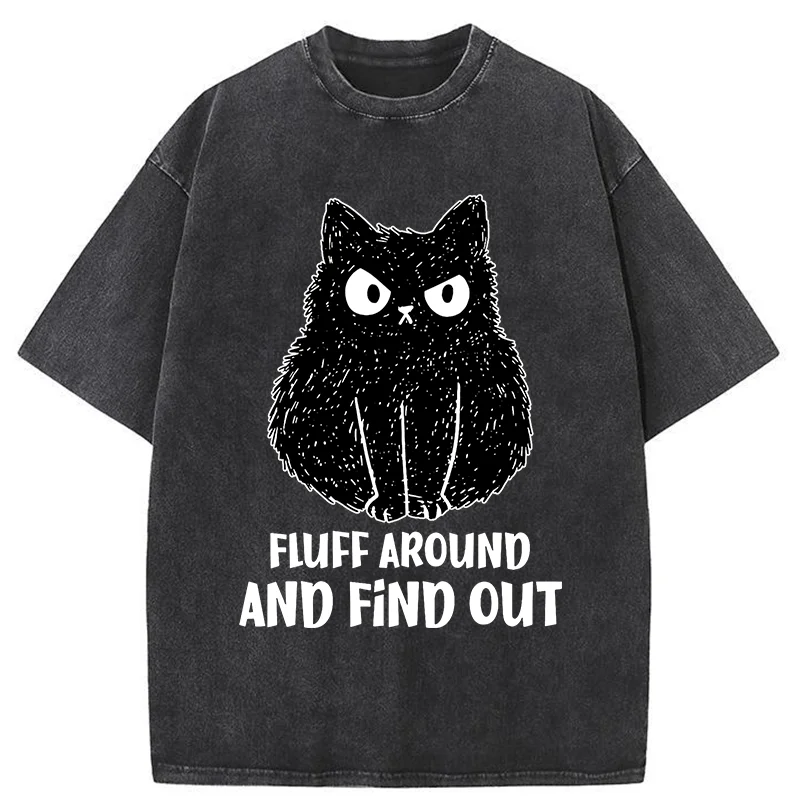 Tokyo-Tiger Consequences Of Fooling Around Washed T-Shirt