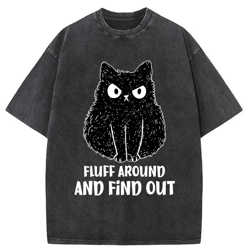 Tokyo-Tiger Consequences Of Fooling Around Washed T-Shirt