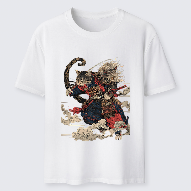 Tokyo-Tiger Gorgeous Samurai Cat Classic T-Shirt